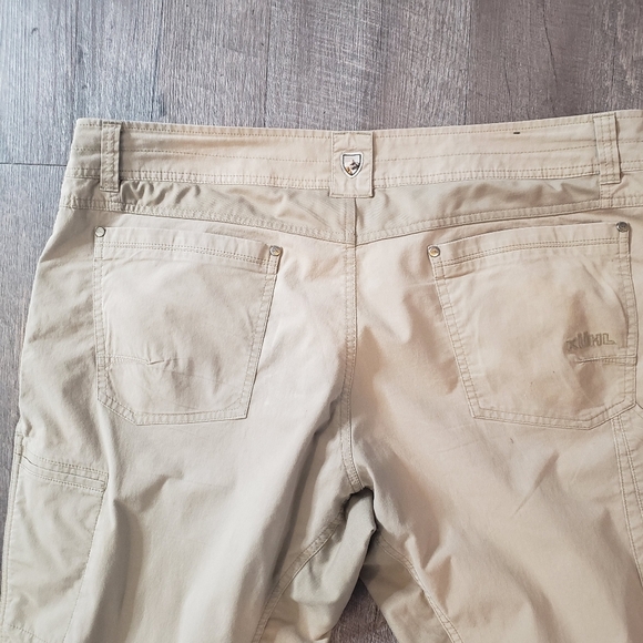 KUHL Radikl Performance Stretch Outdoors Pants Trousers Men's 40 X 30 Tan - Picture 3 of 10